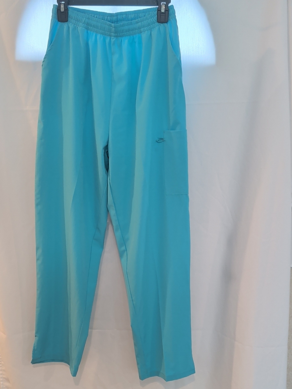 Women's Aqua Blue Scrub Pants โ Lightweight Quick-Dry